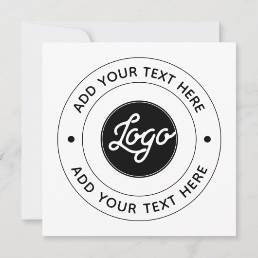 📝 Custom Logo & Text Personalized Business Event (正面)