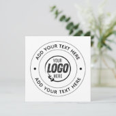 📝 Custom Logo & Text Personalized Business Event (スタンド正面)