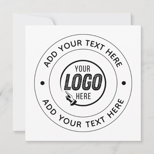 📝 Custom Logo & Text Personalized Business Event (正面)