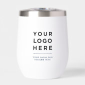 Custom Logo Thermal Wine Tumbler No Minimum (正面)