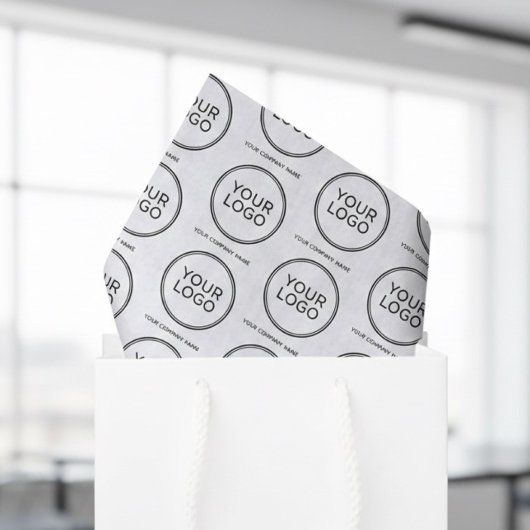 Custom Logo Tissue Paper with Company Name 薄葉紙