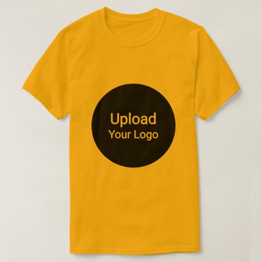 Custom Logo Upload | Personalized Business Tシャツ (デザイン正面)