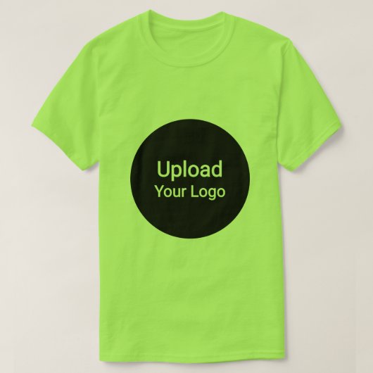 Custom Logo Upload | Personalized Business Tシャツ (デザイン正面)