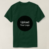 Custom Logo Upload | Personalized Business T-Shirt Tシャツ (デザイン正面)