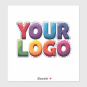 Custom Logo|Upload Your Logo | Business & Brand  シール (シート)