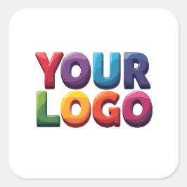 Custom Logo|Upload Your Logo | Business & Brand スクエアシール