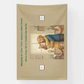 Custom Logo Veterinarian Event Banner - Pet Art 横断幕 (縦)