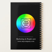 Custom Logo Weekly Monthly Promo Planner プランナー手帳 (裏面)
