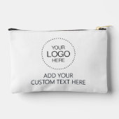 Custom Logotipo Store & Business アクセサリーポーチ (裏面)