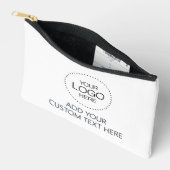 Custom Logotipo Store & Business アクセサリーポーチ (見開き)