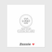 Custom Logotipo Store & Business シール (シート)