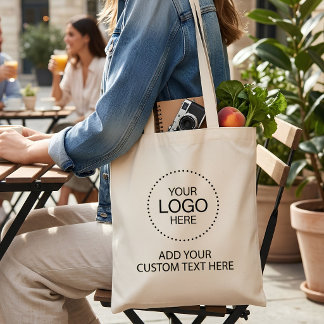 Custom Logotipo Store & Business トートバッグ