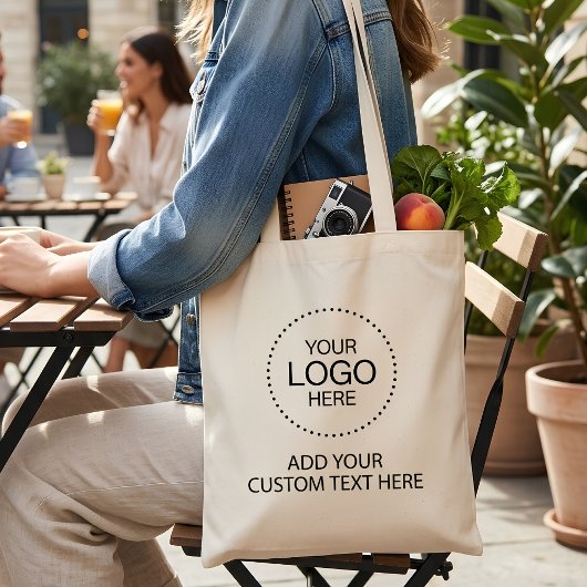 Custom Logotipo Store & Business トートバッグ