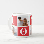 Custom Love Mug - Add your own Images コーヒーマグカップ (正面左)