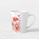 Custom Love Mug | Mother’s Day & Valentine Gift カフェラテマグ (右)
