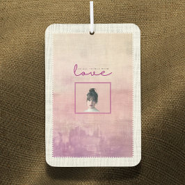 Custom Love Script Heather & Dusk Poet カーエアーフレッシュナー