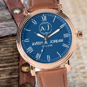 Custom lover name initial monogram Personalized 腕時計