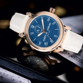 Custom lovers name monogram Personalized blue 腕時計