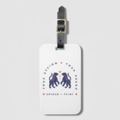 Custom Luggage Tag | Your Design Upload ラゲッジタグ (正面縦)