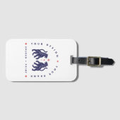 Custom Luggage Tag | Your Design Upload ラゲッジタグ (正面横)