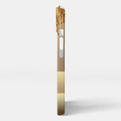 Custom Luxury Glitter Gold Elegant Aesthetic Gift  iPhoneケース (左側面)