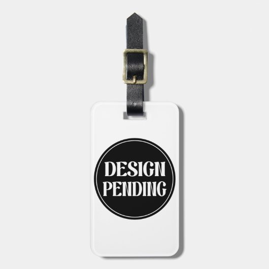 Custom-made, artistic, elegant ラゲッジタグ (正面縦)