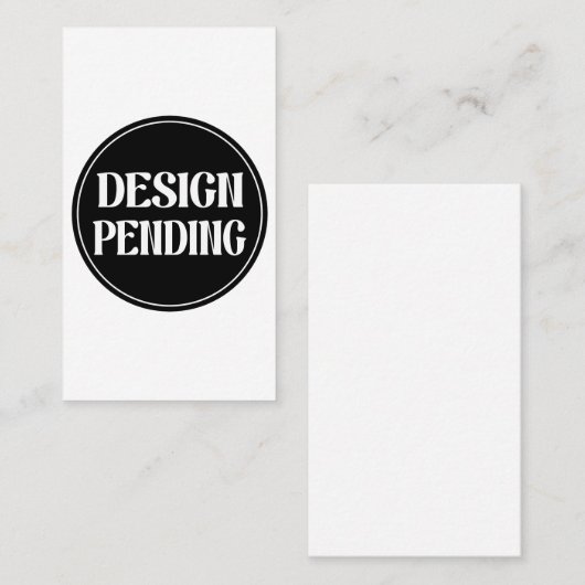 Custom-made, artistic, elegant 名刺 (正面/裏面)