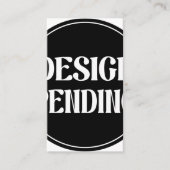 Custom-made, artistic, elegant 名刺 (正面)