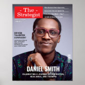 Custom Magazine Cover, Business Gift Entrepreneur ポスター (正面)