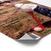 Custom Magazine Cover, Pro Golfer ポスター (角)