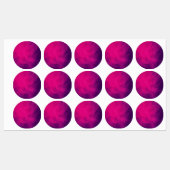 Custom Magenta Gradient Labels ラベル (シート)