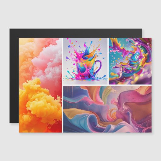 Custom Magnetic Display Card for Paint Businesses (正面/裏面)