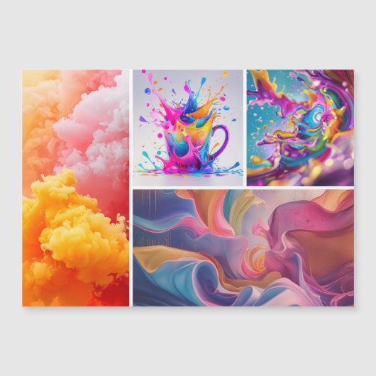 Custom Magnetic Display Card for Paint Businesses (正面)