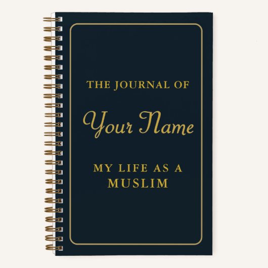 Custom Make Your Own Self Reflection Journal ノートブック (正面)