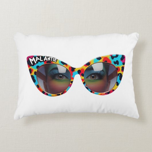 Custom MAL ANTIE / Crazy Aunt Afrikaanse Humor アクセントクッション (正面)