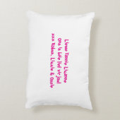 Custom MAL ANTIE / Crazy Aunt Afrikaanse Humor アクセントクッション (裏面(縦))