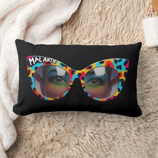 Custom MAL ANTIE / Crazy Aunt Afrikaanse Humor ランバークッション (ブランケット)