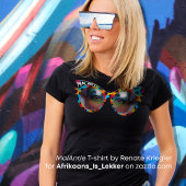 Custom MAL ANTIE / Crazy Aunt Afrikaanse Humor Tシャツ