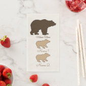 Custom Mama Bear With 2 Kid Names Mothers Day Gift (インサイチュ)