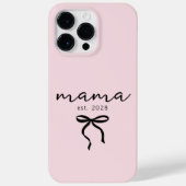 Custom Mama Pink Phone Cover Gift for New Moms Case-Mate iPhoneケース (裏面)