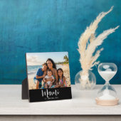 Custom Mami Established Modern Script Photo フォトプラーク (インサイチュ)