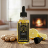 Custom Manipura Solar Plexus Chakra Essential Oil  ワインラベル