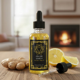 Custom Manipura Solar Plexus Chakra Essential Oil  ワインラベル