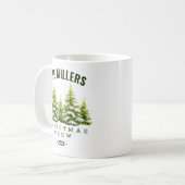 Custom Matching Christmas Mug for Family & Friends コーヒーマグカップ (正面左)