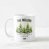 Custom Matching Christmas Mug for Family & Friends コーヒーマグカップ (左)