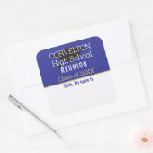 Custom Matte Class Reunion Name tag Sticker スクエアシール (封筒)