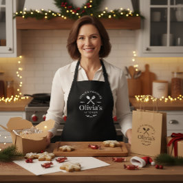 Custom Meals & Memories Kitchen Apron エプロン