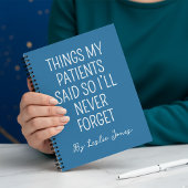 Custom Medical Journal — Funny Nurse Notebook Gift ノートブック