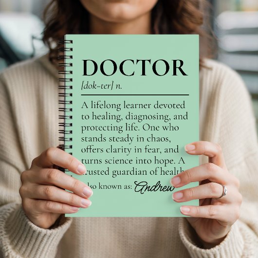 Custom Medical Journal Gift for Doctors Graduates ノートブック