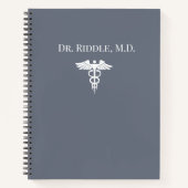 Custom Medical Journal Gift for Nurse RN NP PA ノートブック (正面)